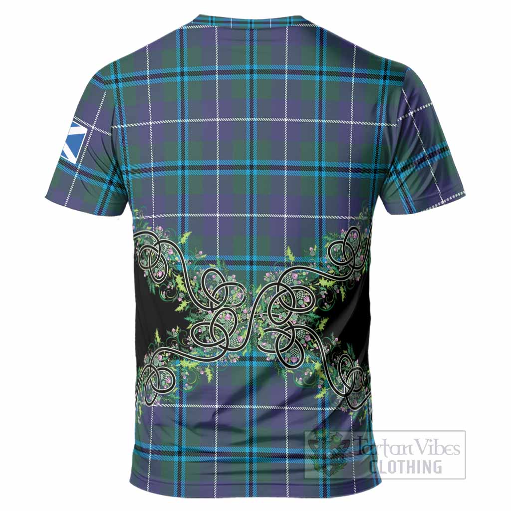 Sandilands Tartan T-Shirt Thistle Scottish Spirit