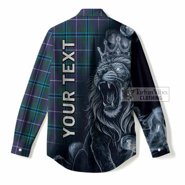 Sandilands Tartan Women Casual Shirt Roaring Lion Heritage