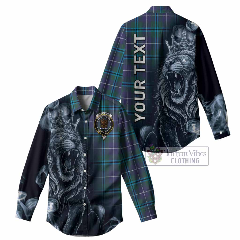 Sandilands Tartan Women Casual Shirt Roaring Lion Heritage