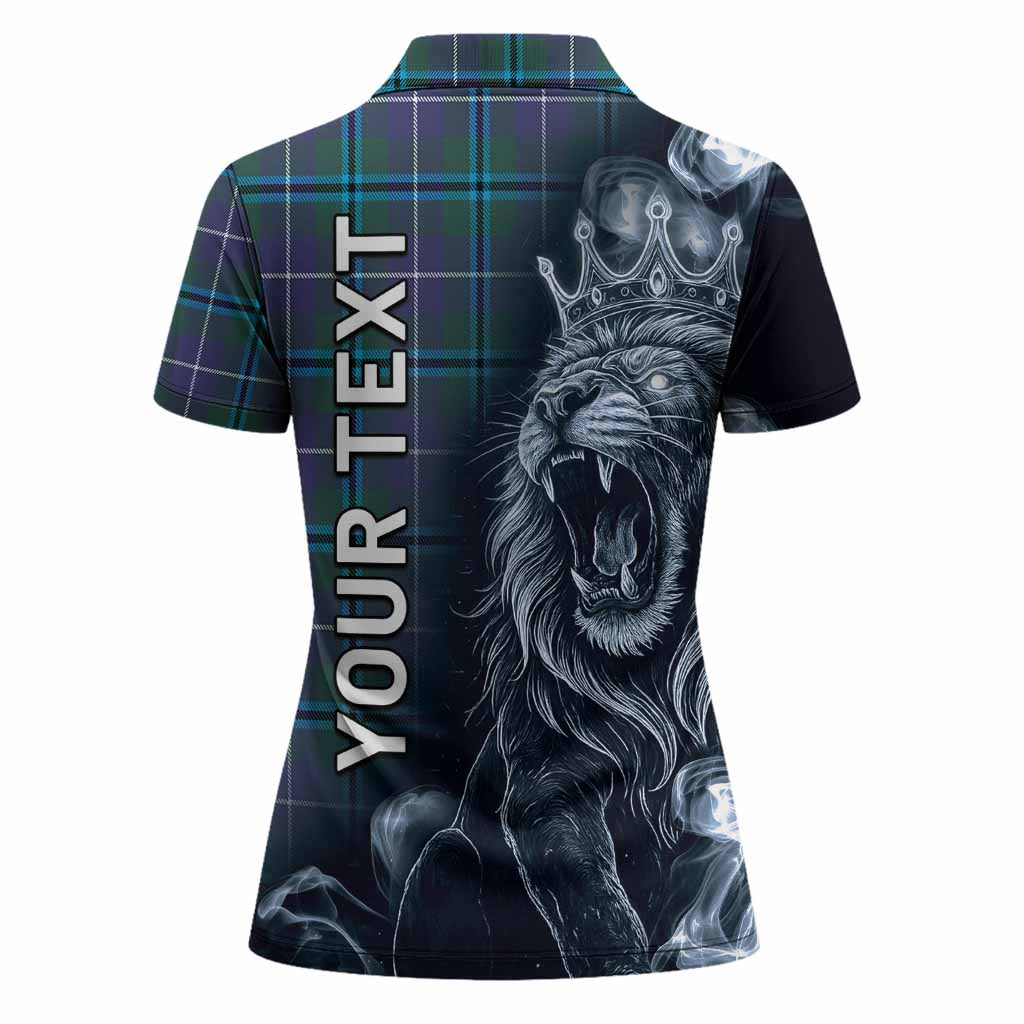 Sandilands Tartan Women Polo Shirt Roaring Lion Heritage