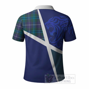Sandilands The Scottish Football Crest Polo Shirt Lion-Tartan Army