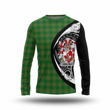 Sarsfield Irish Clan Long Sleeve T-Shirt Celtic Circle Style Unisex - Tartan Vibes Clothing