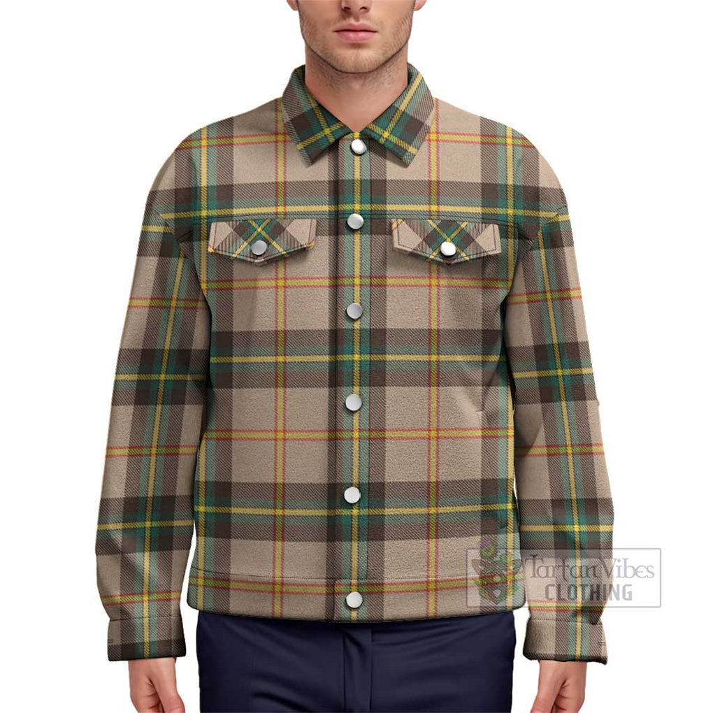 Saskatchewan Province Canada Tartan Unisex Lapel Cotton Jacket Unisex - Tartan Vibes Clothing