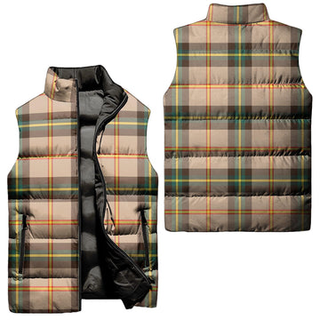 Saskatchewan Province Canada Tartan Sleeveless Puffer Jacket
