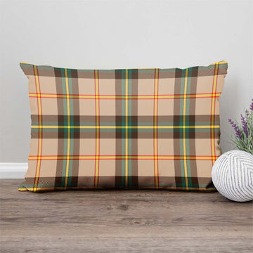 Saskatchewan Province Canada Tartan Pillow Cover Rectangle Pillow Cover - Tartanvibesclothing