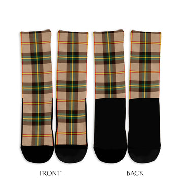 Saskatchewan Province Canada Tartan Crew Socks