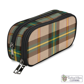 Saskatchewan Province Canada Tartan Pen and Pencil Case