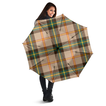 Saskatchewan Province Canada Tartan Umbrella - Tartanvibesclothing
