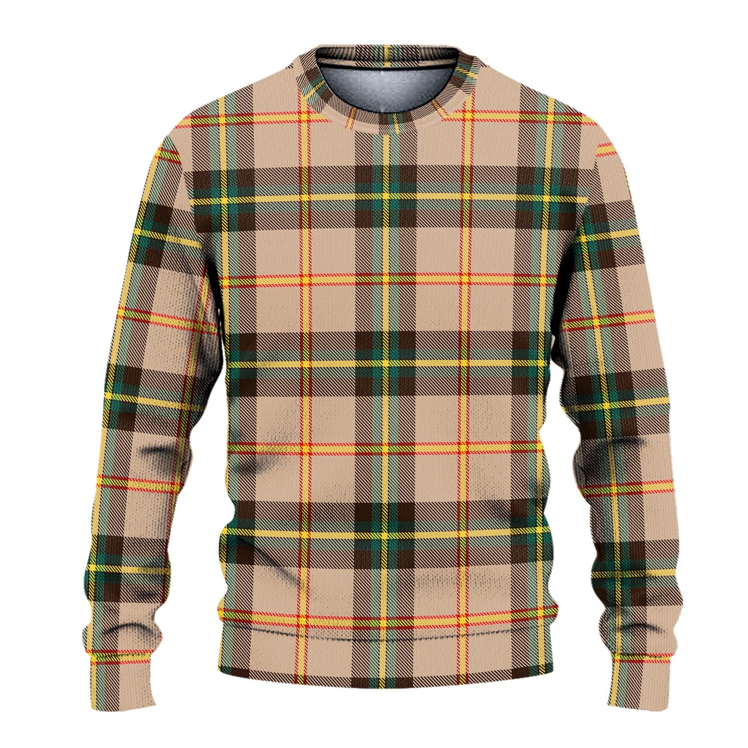 Saskatchewan Province Canada Tartan Knitted Sweater - Tartanvibesclothing