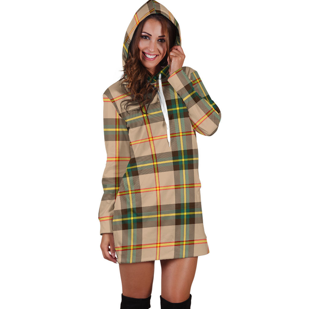 Saskatchewan Province Canada Tartan Hoodie Dress - Tartan Vibes Clothing