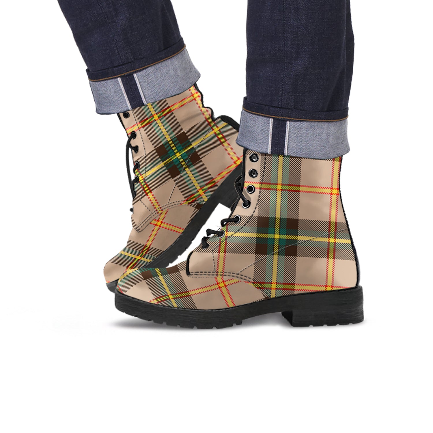 saskatchewan-province-canada-tartan-leather-boots