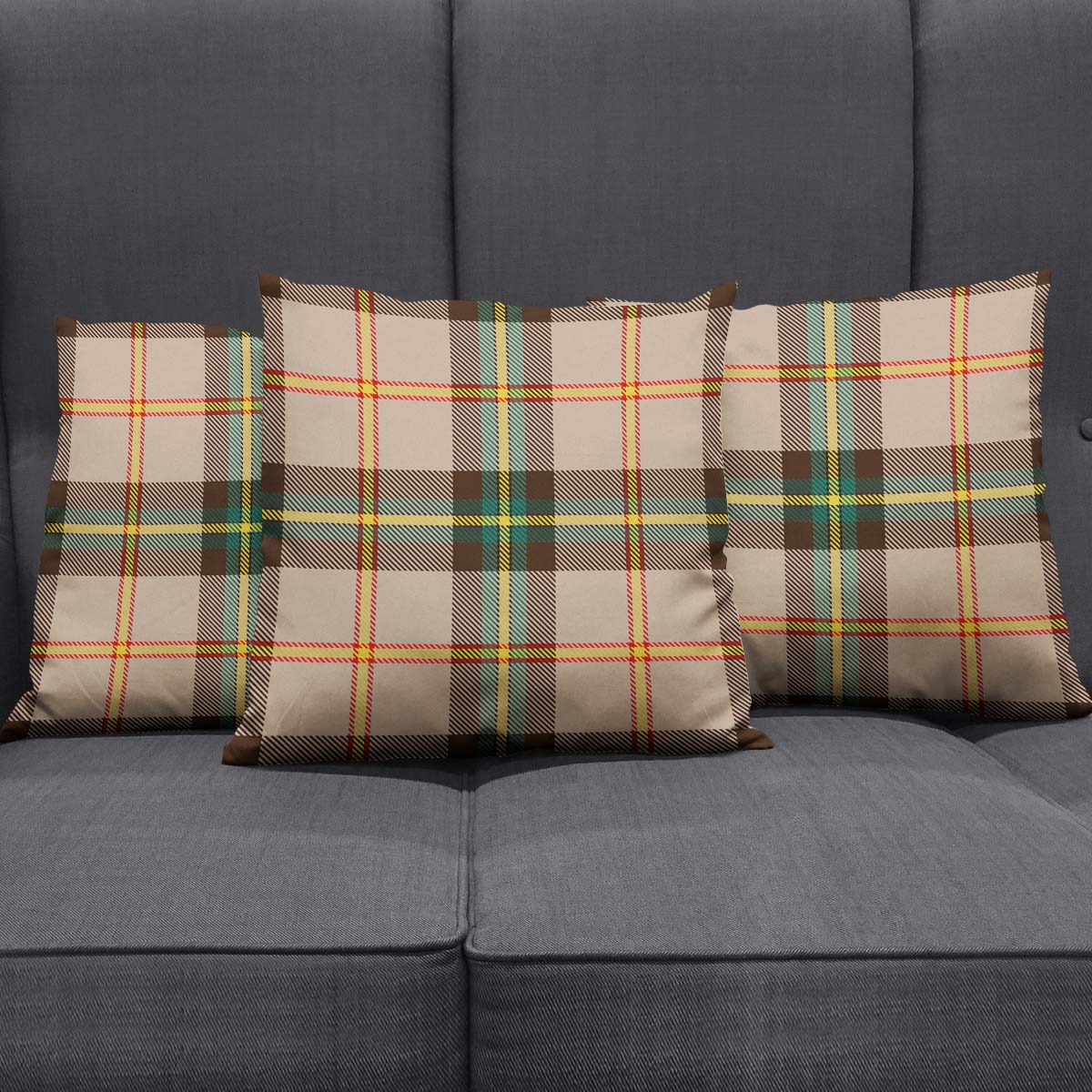 Saskatchewan Province Canada Tartan Pillow Cover - Tartan Vibes Clothing