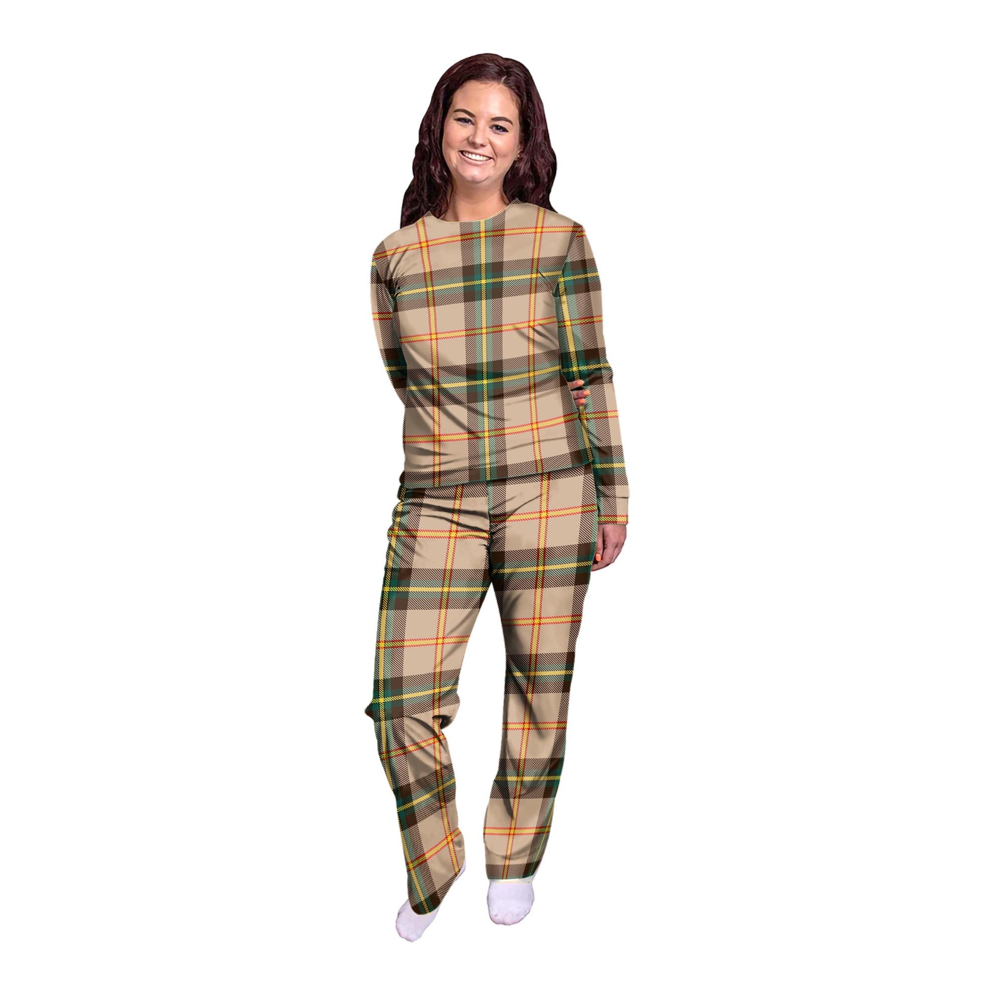 Saskatchewan Province Canada Tartan Pajamas Family Set - Tartan Vibes Clothing