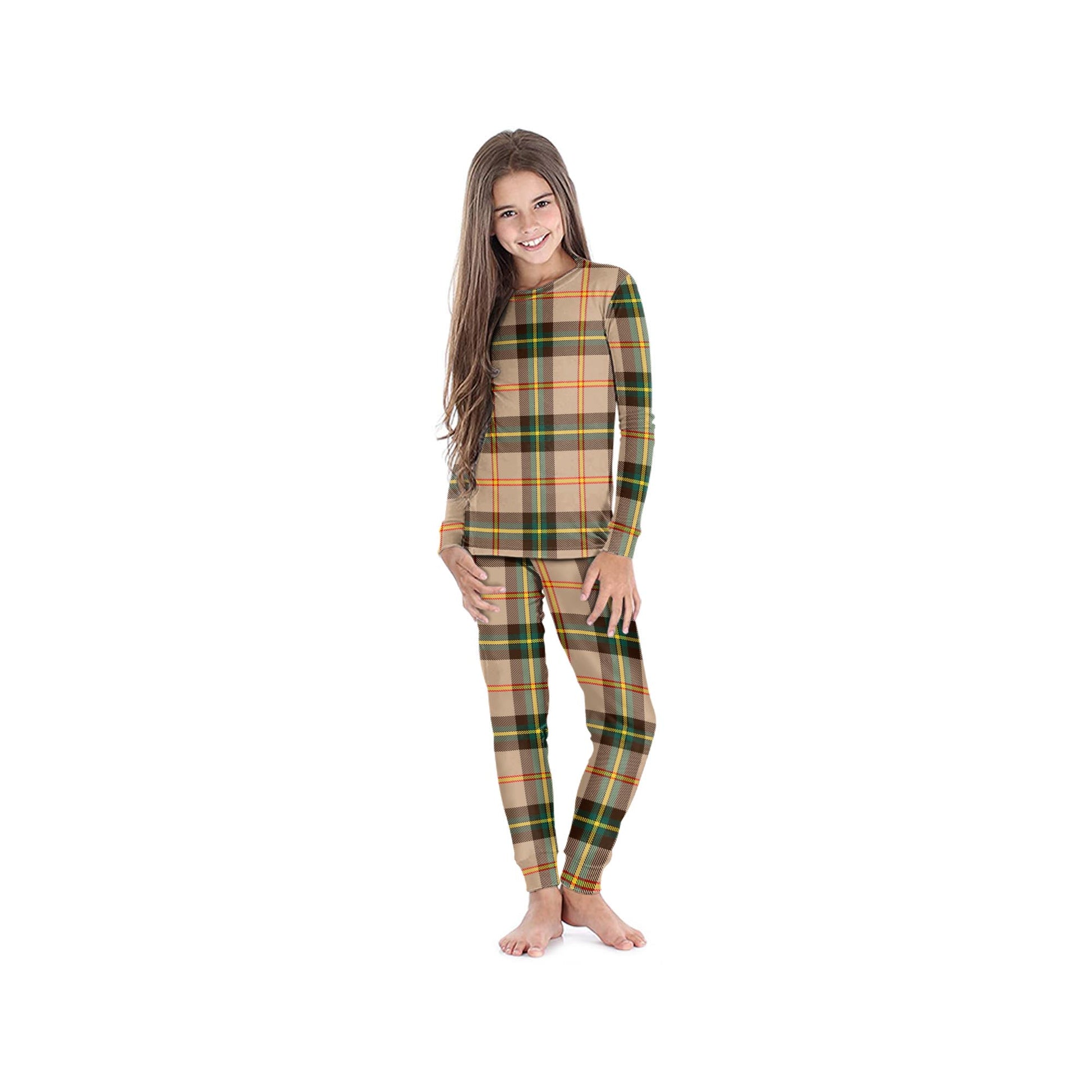 Saskatchewan Province Canada Tartan Pajamas Family Set - Tartan Vibes Clothing