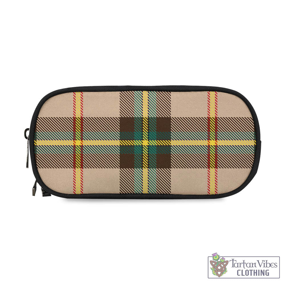 Saskatchewan Province Canada Tartan Pen and Pencil Case - Tartan Vibes Clothing