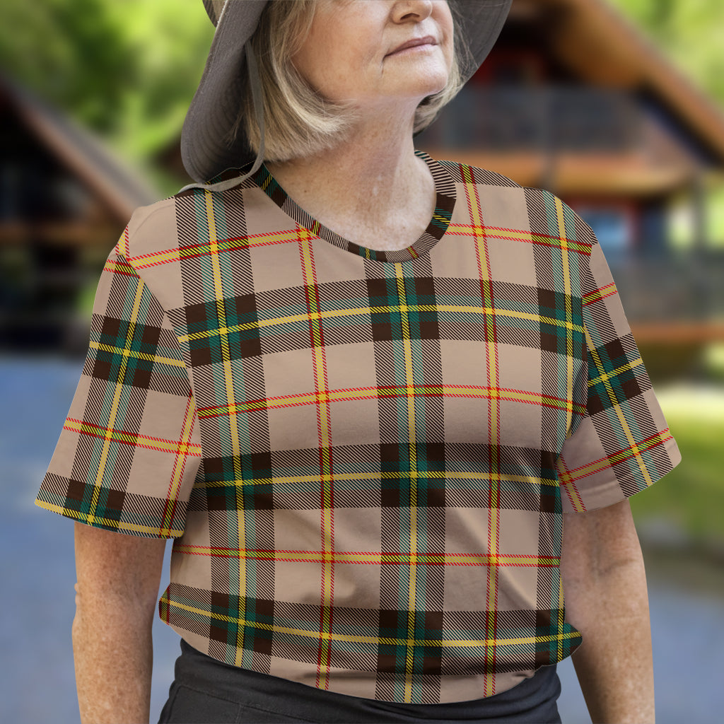 Saskatchewan Province Canada Tartan T-Shirt