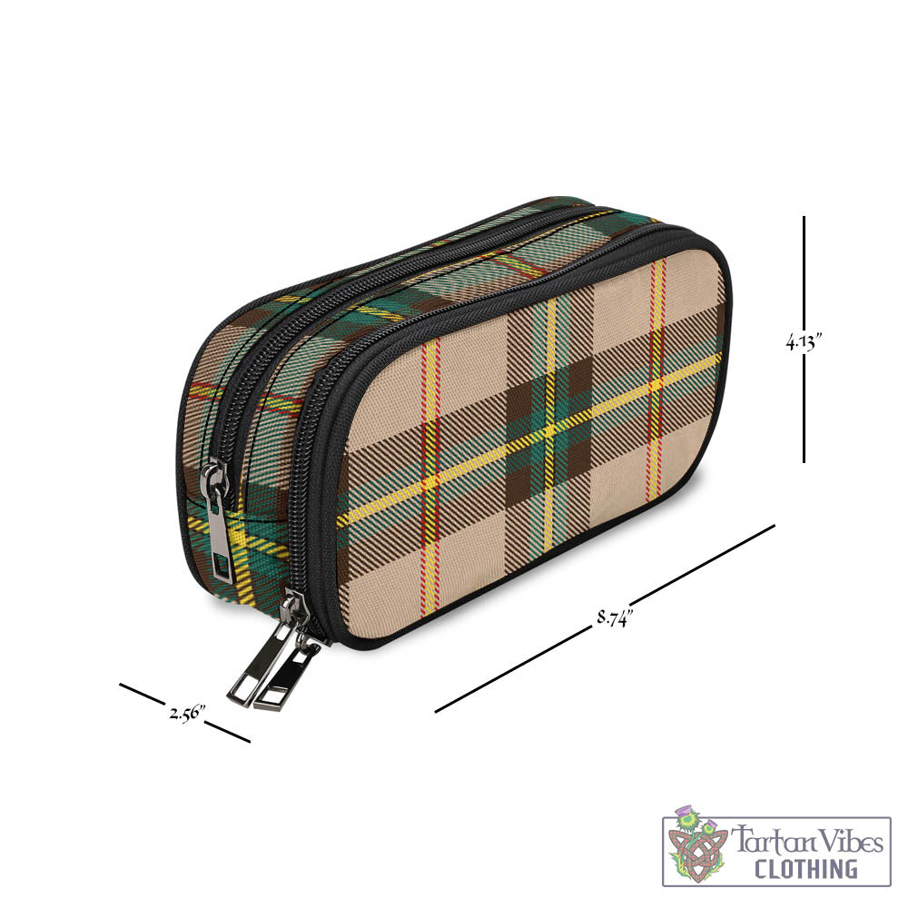 Saskatchewan Province Canada Tartan Pen and Pencil Case - Tartan Vibes Clothing