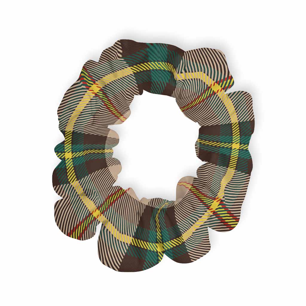 Saskatchewan Province Canada Tartan Hair Scrunchie - Tartan Vibes Clothing