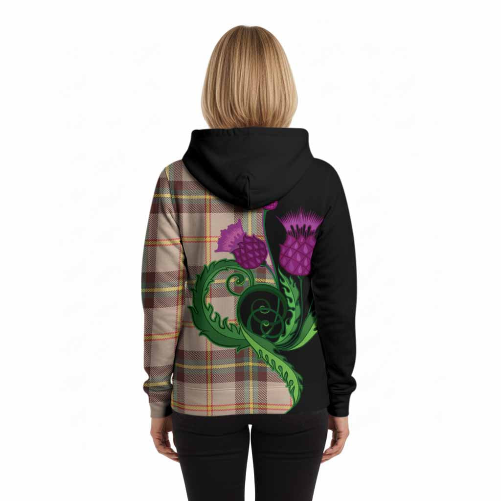Saskatchewan Province Canada Tartan Hoodie Traditional Scottish Thistle