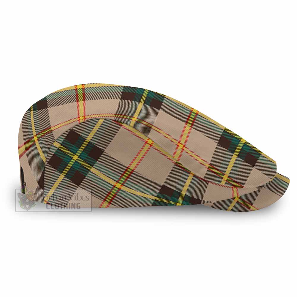 Saskatchewan Province Canada Tartan Jeff Cap, Tartan Flat Cap