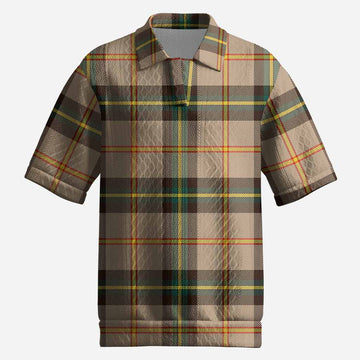 Saskatchewan Province Canada Tartan Men’s Polo Sweater Top