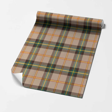 Saskatchewan Province Canada Tartan Wrapping Paper
