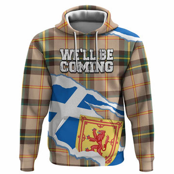 Saskatchewan Scotland Football Tartan Hoodie We'll Be Coming