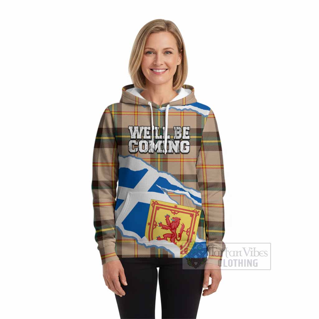 Saskatchewan Scotland Football Tartan Hoodie We'll Be Coming