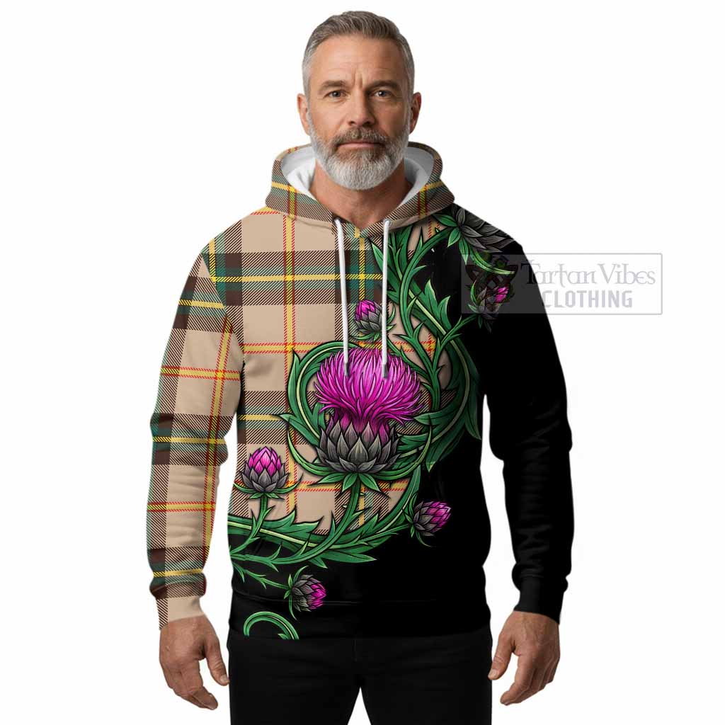 Saskatchewan Tartan Hoodie Resilient Scottish Thistle