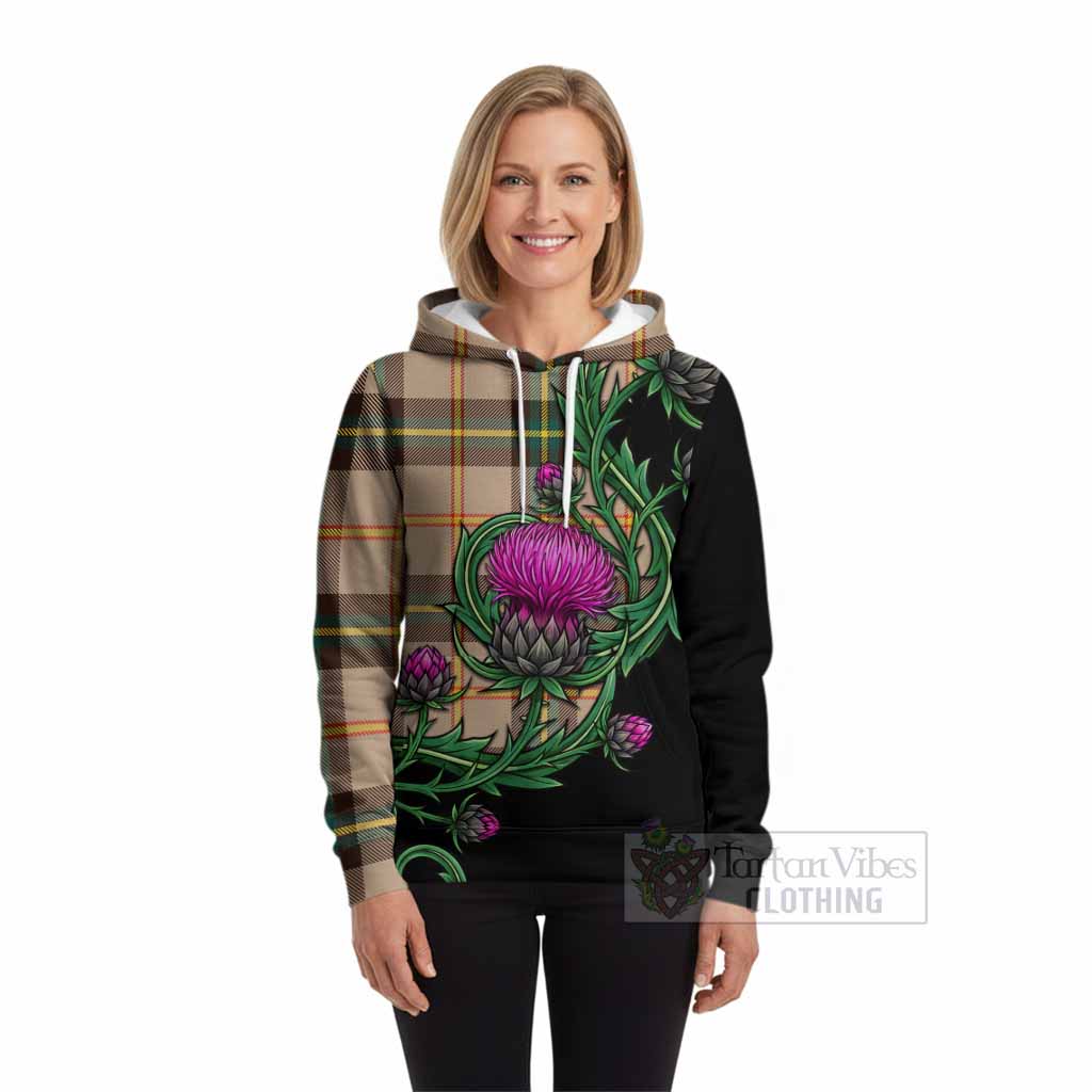 Saskatchewan Tartan Hoodie Resilient Scottish Thistle