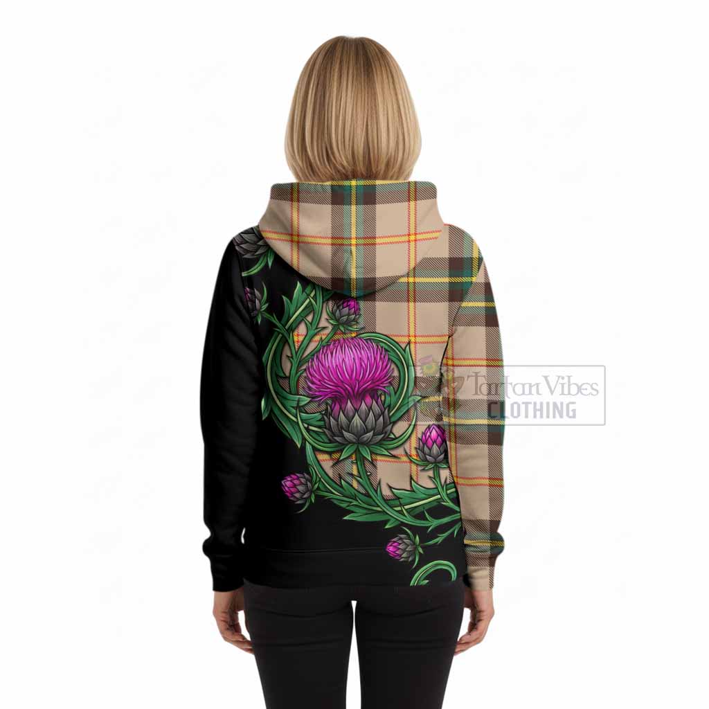 Saskatchewan Tartan Hoodie Resilient Scottish Thistle