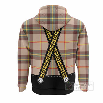 Saskatchewan Tartan Lederhosen Costume Hoodie Scotland Celtic Knot Motif