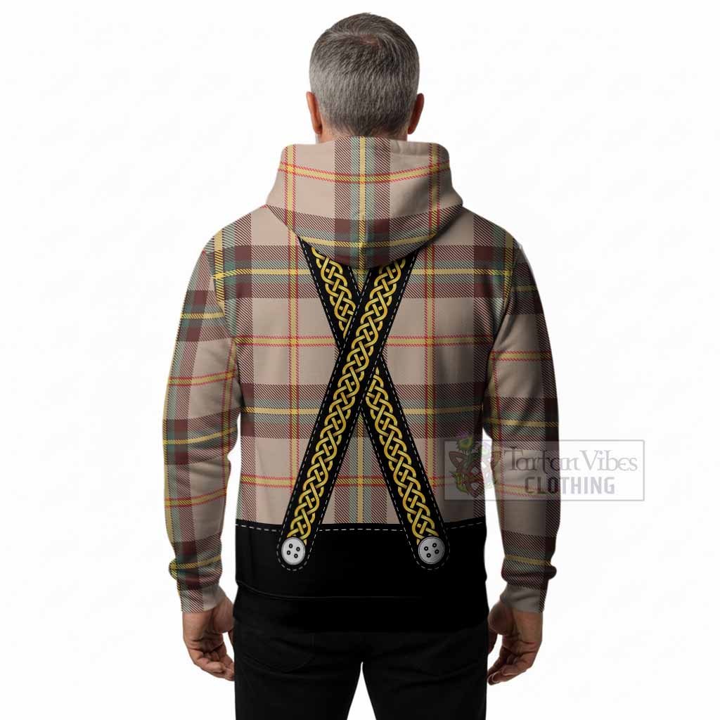 Saskatchewan Tartan Lederhosen Costume Hoodie Scotland Celtic Knot Motif