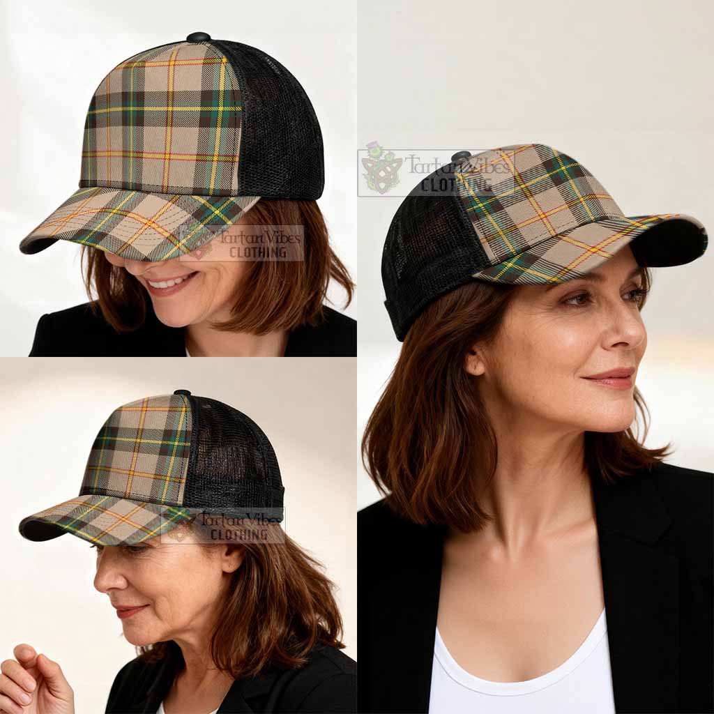 Saskatchewan Tartan Mesh Trucker Cap