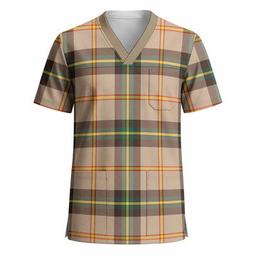 Saskatchewan Tartan Scrub Top - Tartan Vibes Clothing