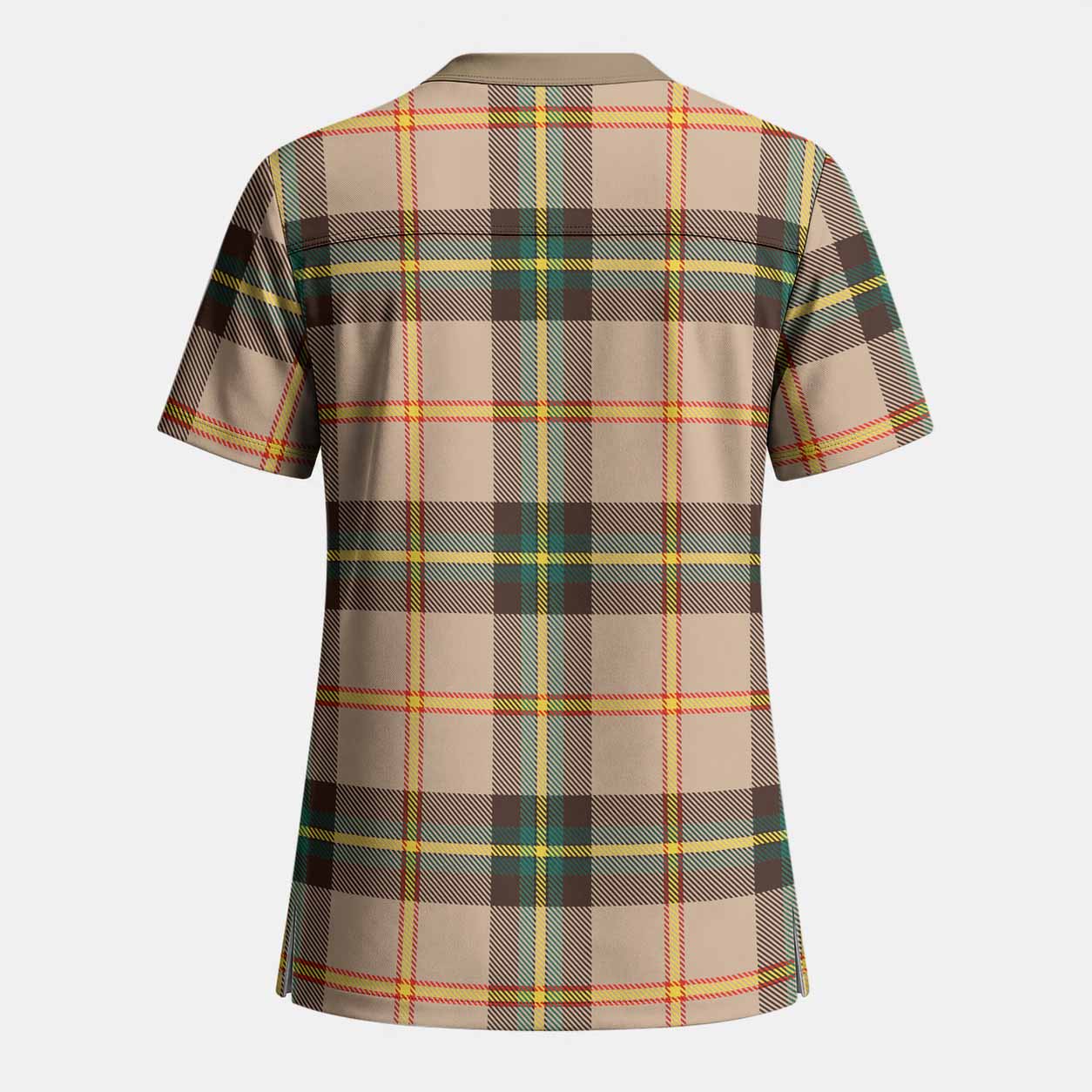 Saskatchewan Tartan Scrub Top - Tartan Vibes Clothing