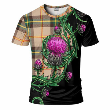 Saskatchewan Tartan T-Shirt Resilient Scottish Thistle