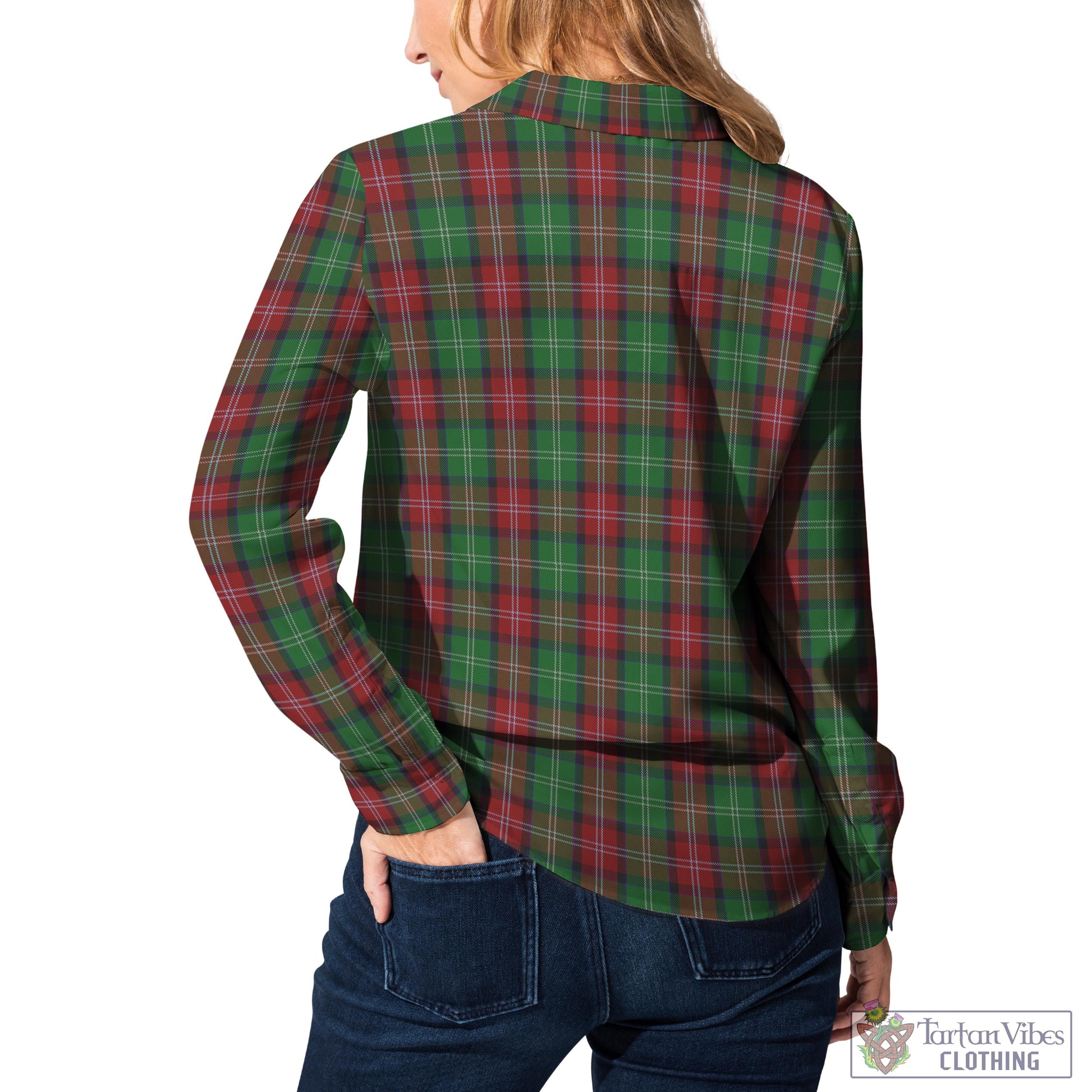 Sawyer Tartan Women's Casual Shirt Female - Tartan Vibes Clothing