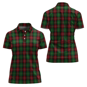 Sawyer Tartan Polo Shirt For Women