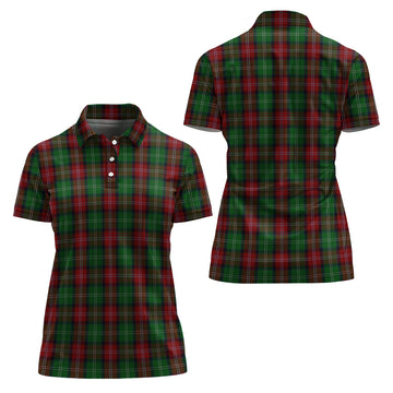 Sawyer Tartan Polo Shirt For Women Women - Tartan Vibes Clothing