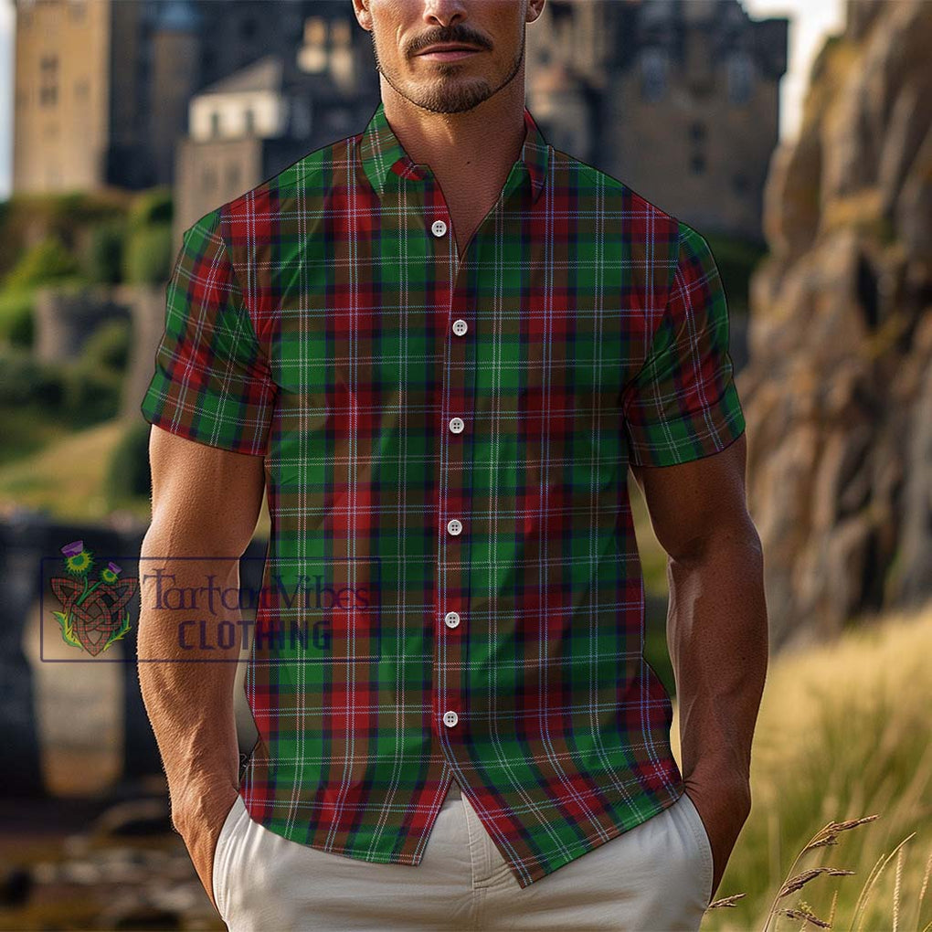 Sawyer Tartan Cotton Hawaiian Shirt Kid - Tartan Vibes Clothing