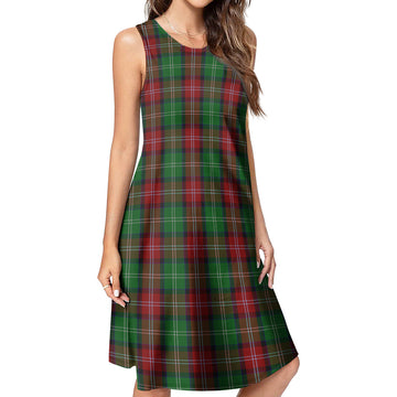 Sawyer Tartan Womens Casual Dresses 4XL - Tartan Vibes Clothing
