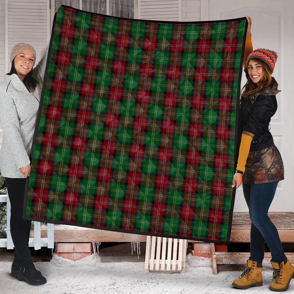 Sawyer Tartan Quilt Super King Quilt 91" x 110" - Tartan Vibes Clothing