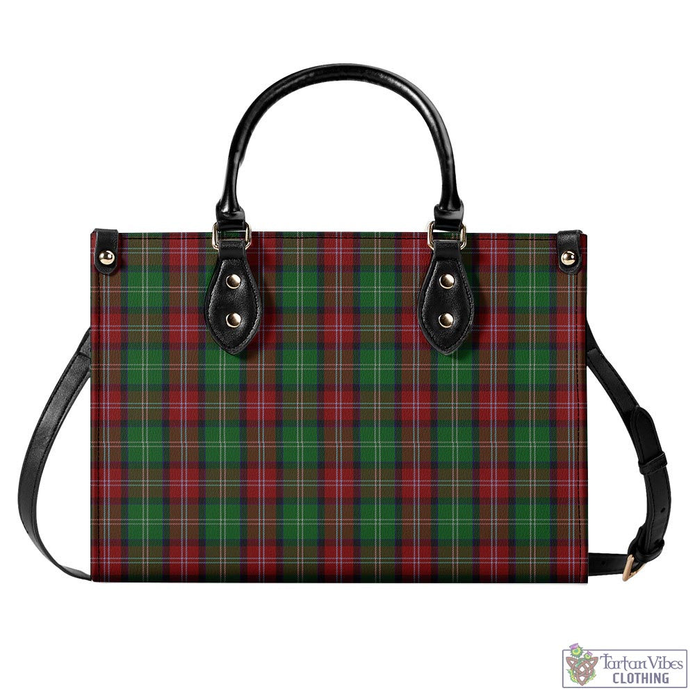 Sawyer Tartan Luxury Leather Handbags L - Tartan Vibes Clothing