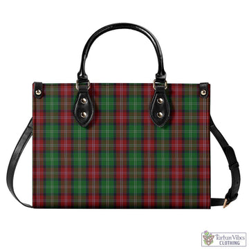 Sawyer Tartan Luxury Leather Handbags L - Tartan Vibes Clothing