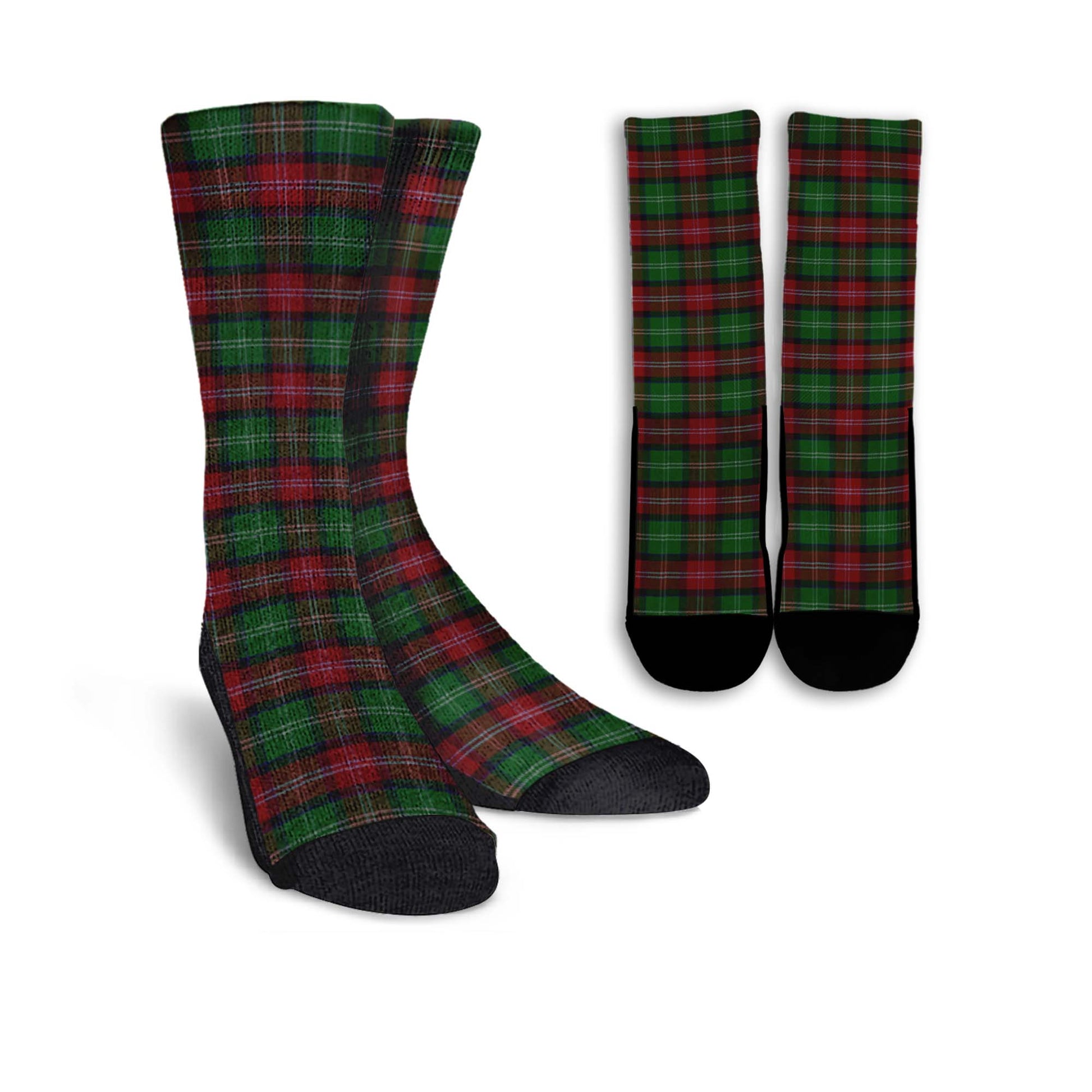 Sawyer Tartan Crew Socks Crew Socks - Tartan Vibes Clothing
