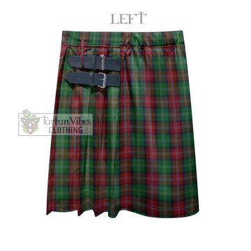 Sawyer Tartan Men's Pleated Skirt - Fashion Casual Retro Scottish Kilt Style