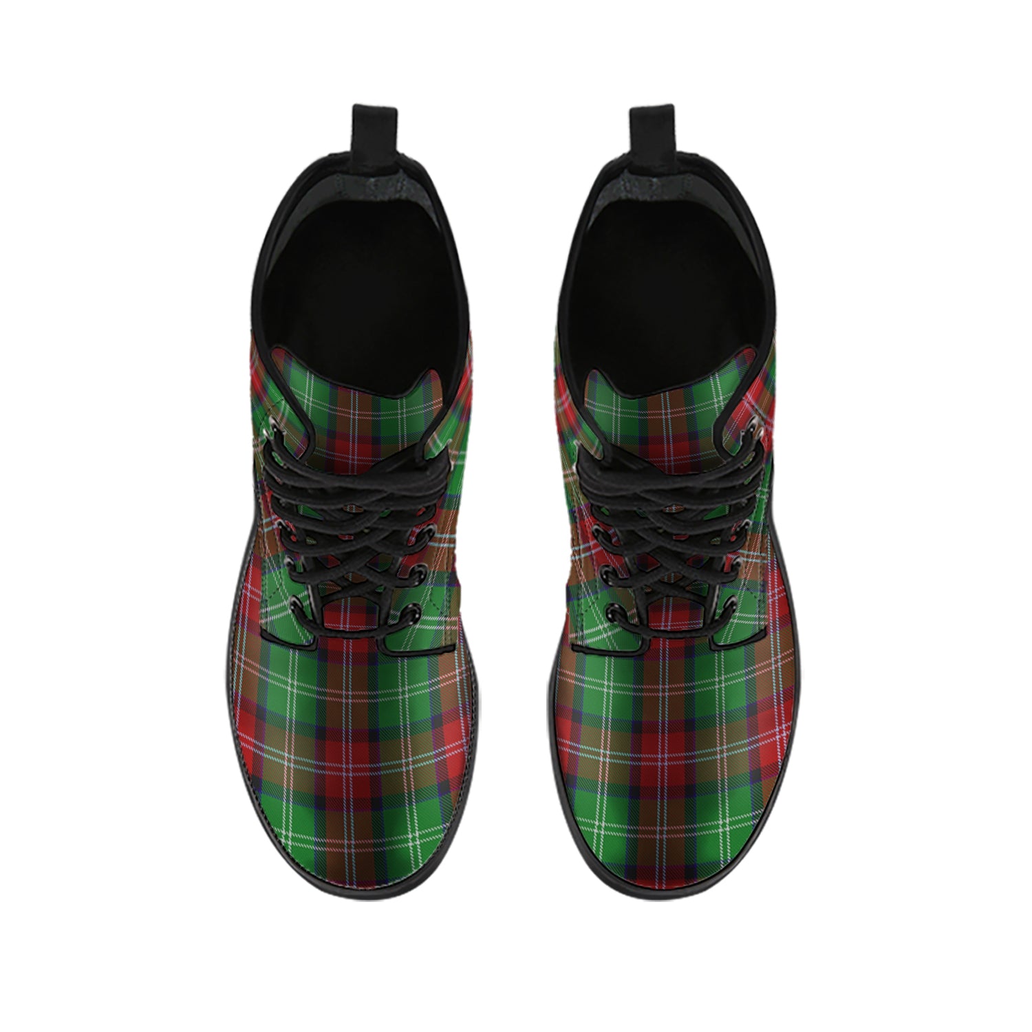 Sawyer Tartan Leather Boots - Tartan Vibes Clothing