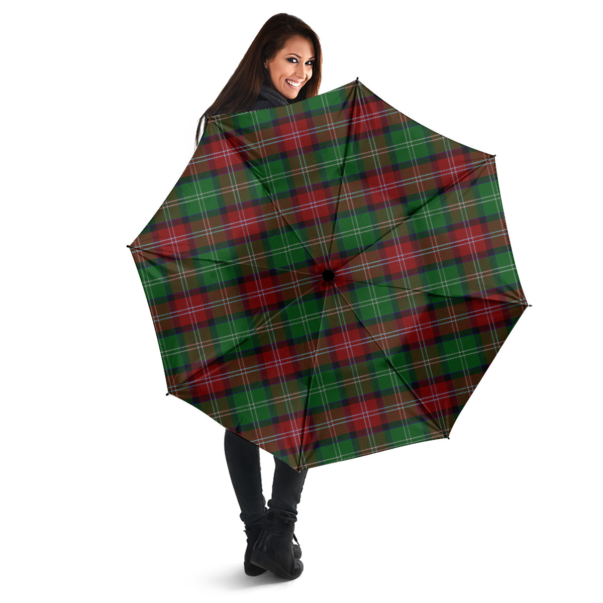 Sawyer Tartan Umbrella - Tartan Vibes Clothing