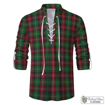 Tartan Vibes Clothing Sawyer Tartan Men's Scottish Traditional Jacobite Ghillie Kilt Shirt